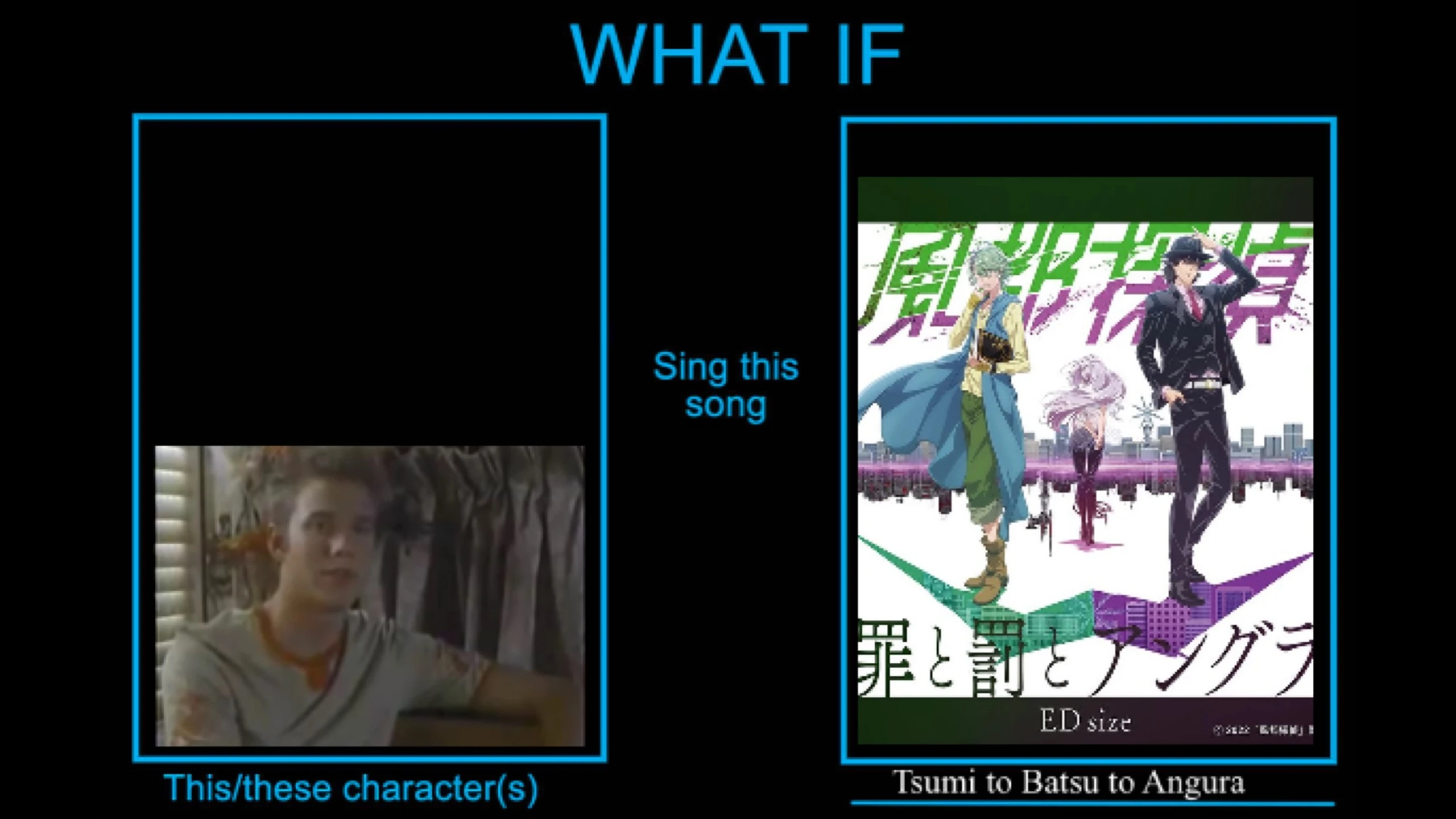 What if Carey Bell sings Tsumi to Batsu to Angura Fandom