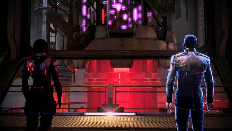 Mass Effect 3 Omega DLC: Engineer class exclusive reactor scene