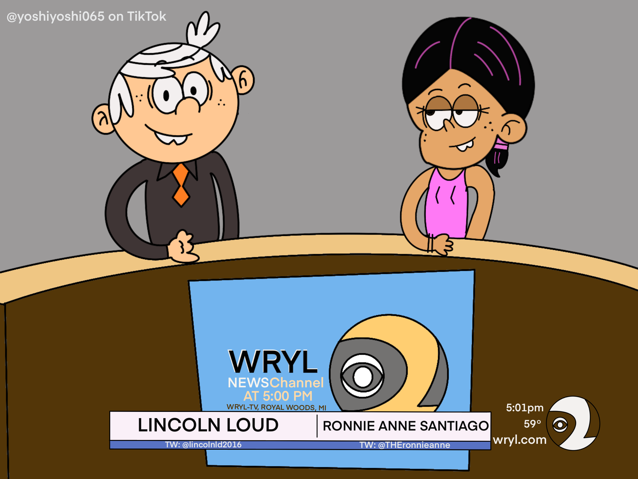Lincoln Loud And Ronnie Anne - prhx1uw