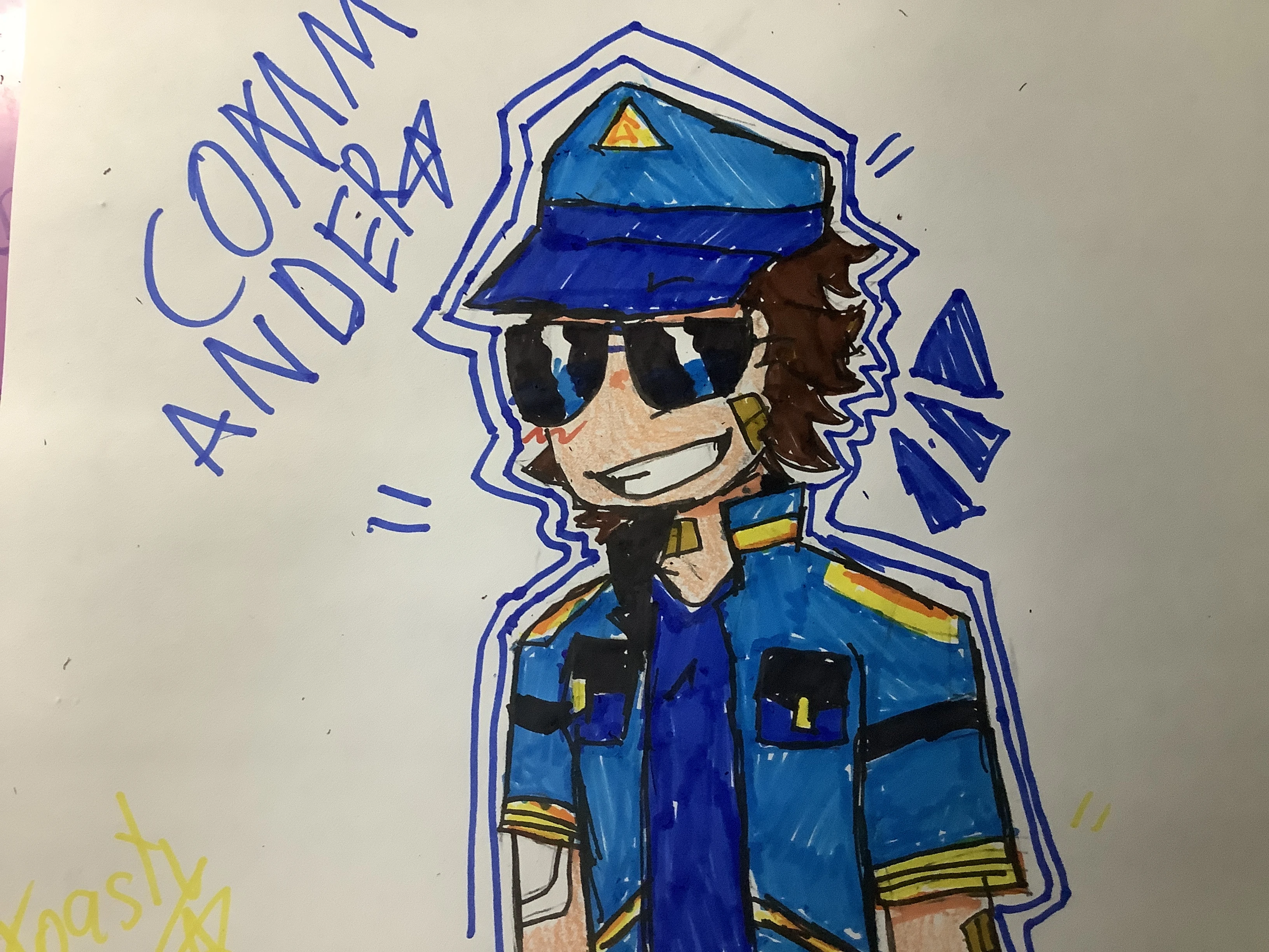 This drawing of commander | Fandom