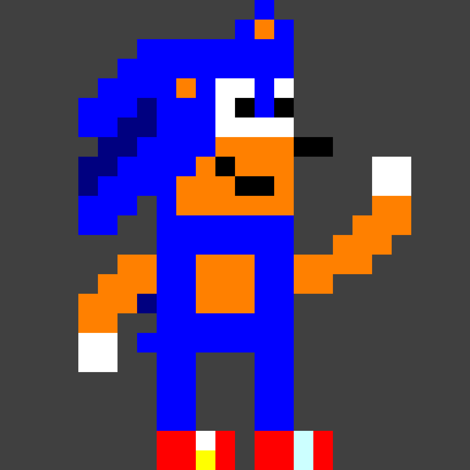 My sonic pixel art Fandom