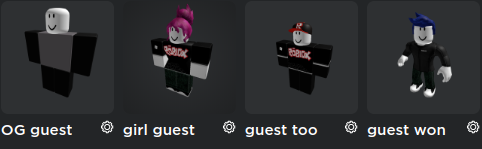 How To Make Your Avatar Guest! (roblox) 