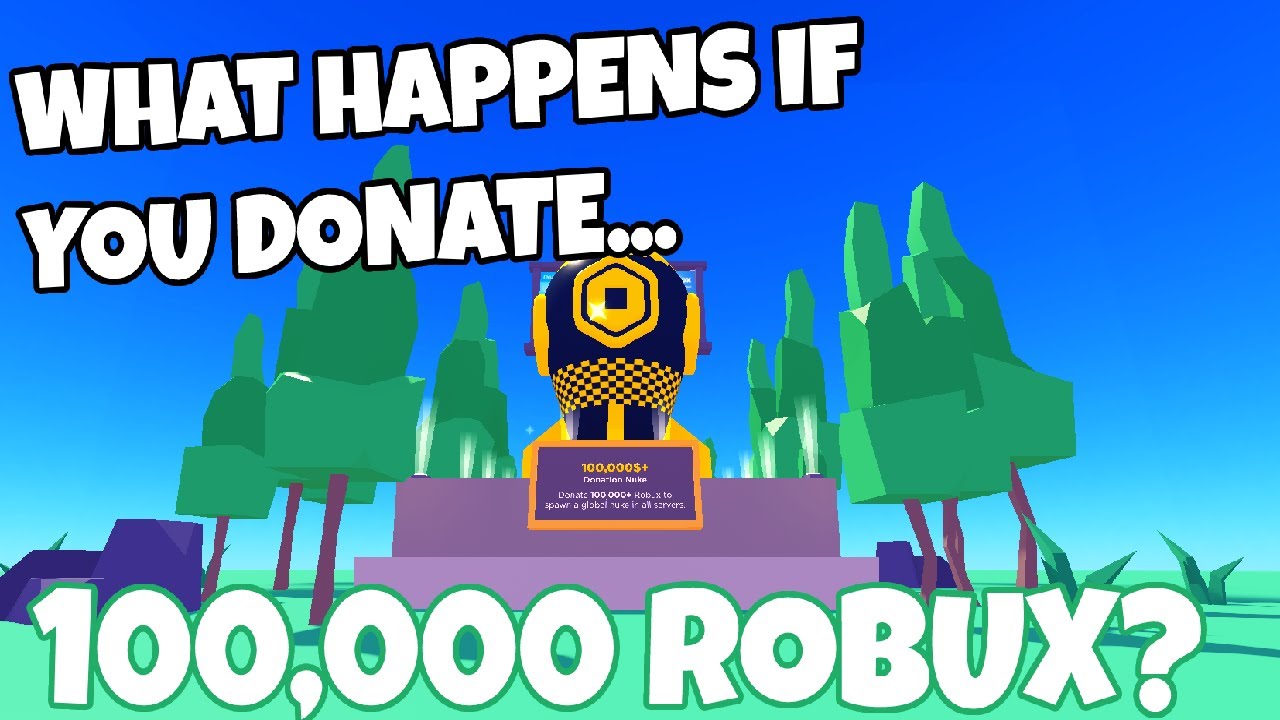 Donation Nuke (Pls Donate) - Roblox