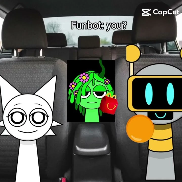 Bro who made this? Plus Funbot can't eat because he's a robot. | Fandom