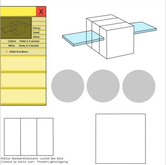 Free BSS bee base for custom bee makers. | Fandom