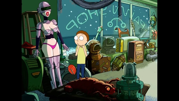 Morty & Mr Goldenfold being perverts #Season1 HD