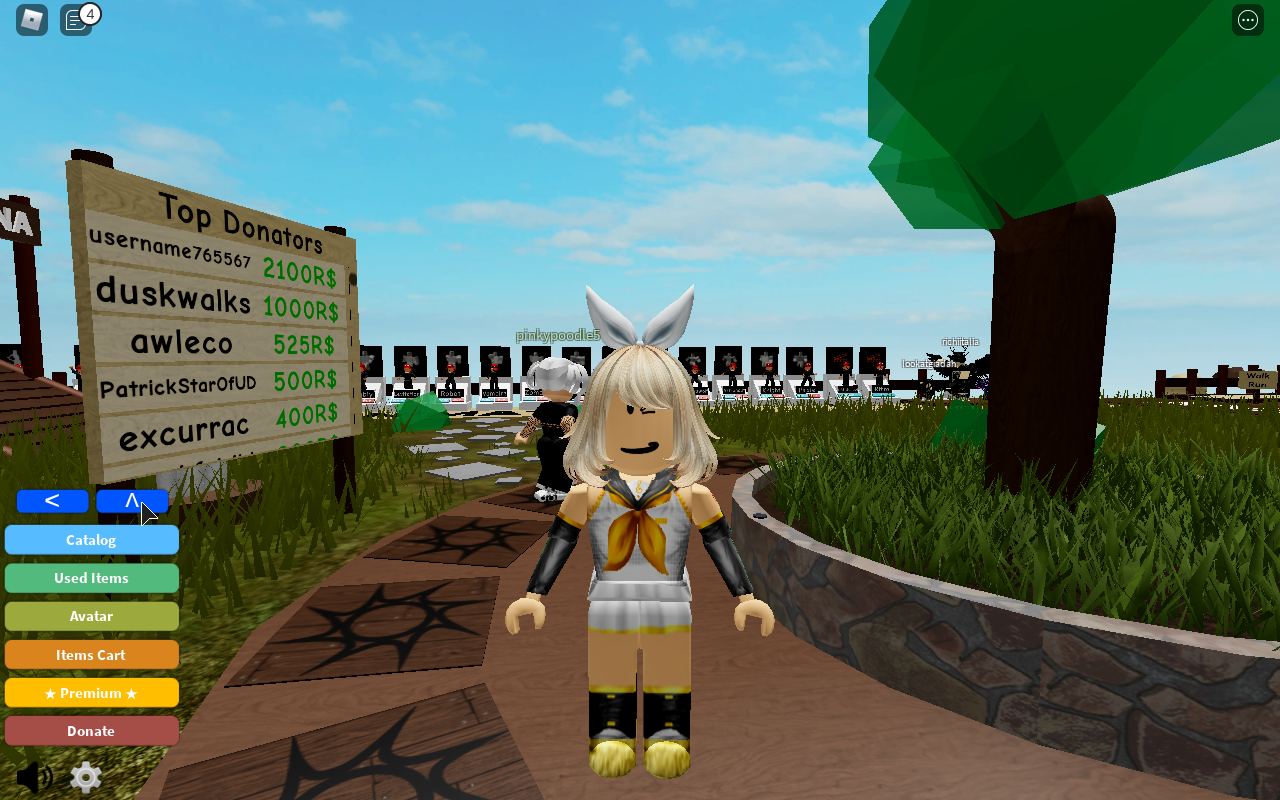 I Made Some Vocaloids In Roblox Ik The Rin One Looks Bad Fandom - roblox hatsune miku outfit