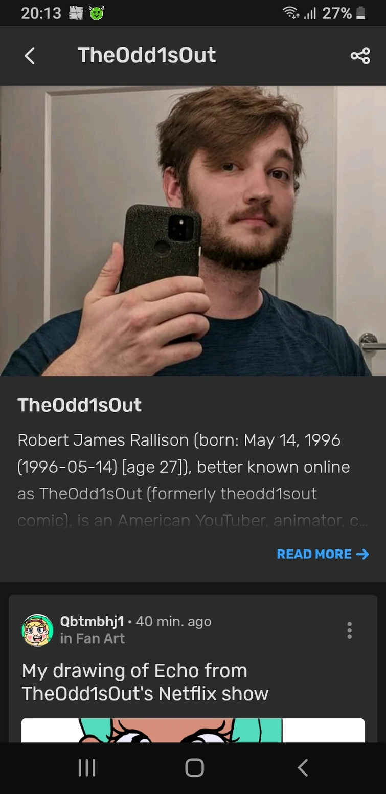 Yo why does theodd1sout in this photo look like a dollar store version