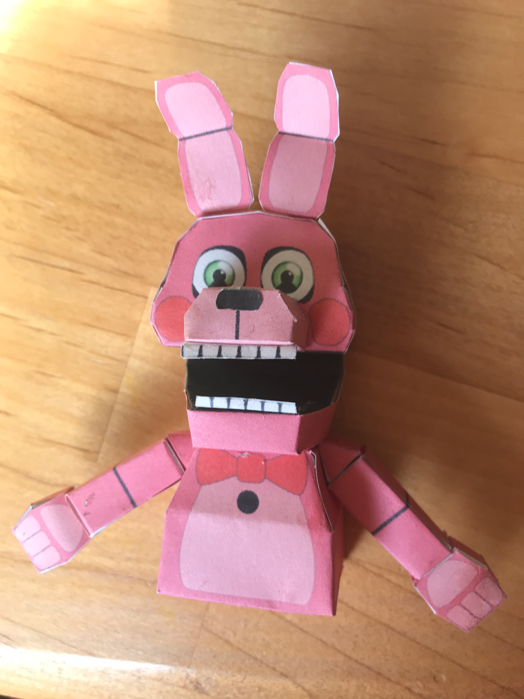 Papercraft De Fnaf Security Breach Bonnet Papercraft - vrogue.co