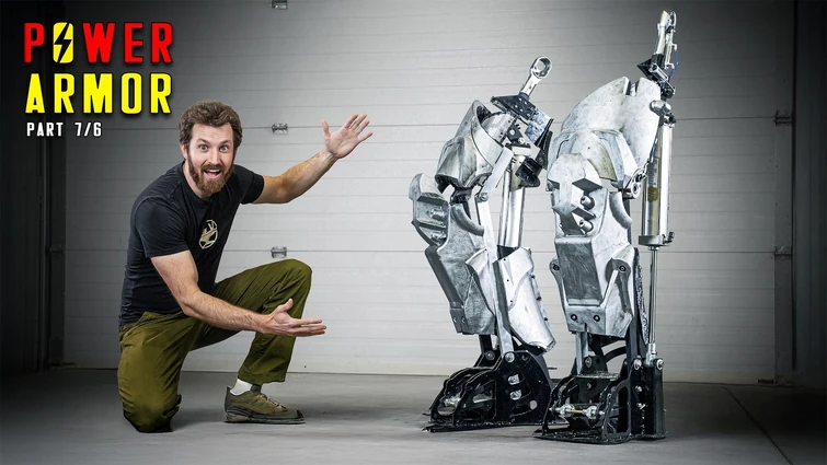 The Power Armor Legs Are Complete! ⚡| Real Life Power Armor (Part 7/6)