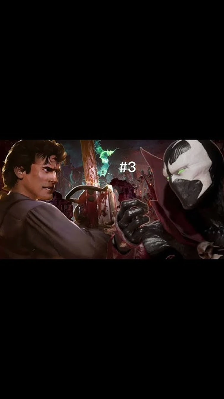 Ash Williams vs Spawn Interactions (MK1 Style)