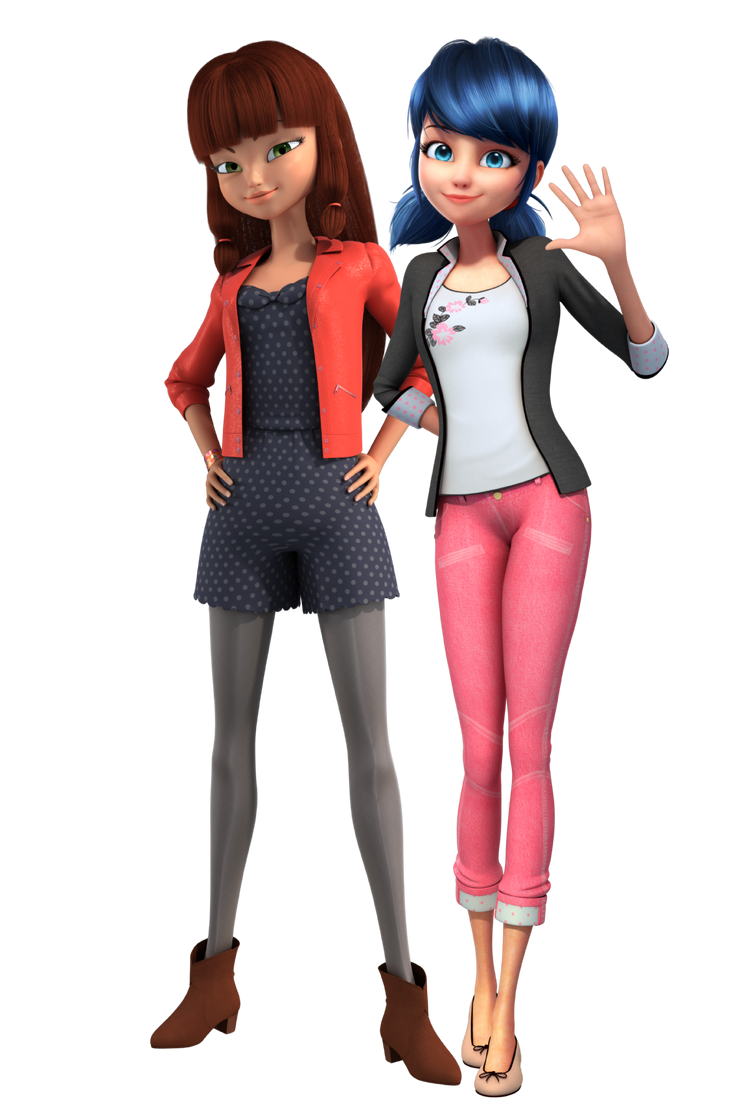 Lila And Marinette PNG Edit | Fandom