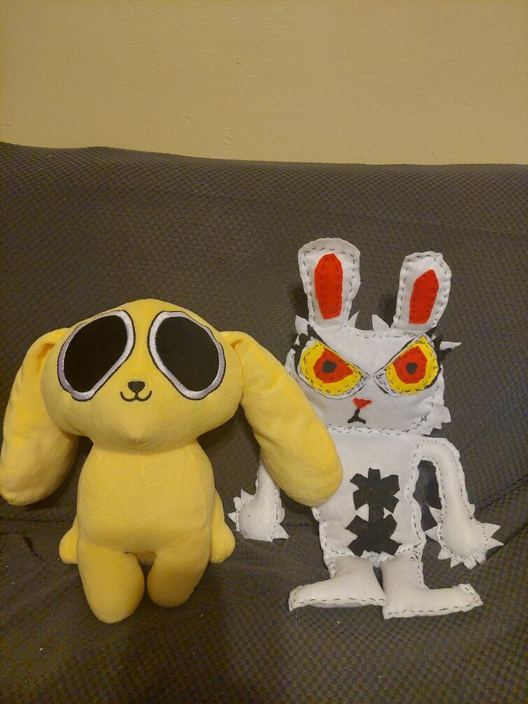 Bloody bunny plush deals