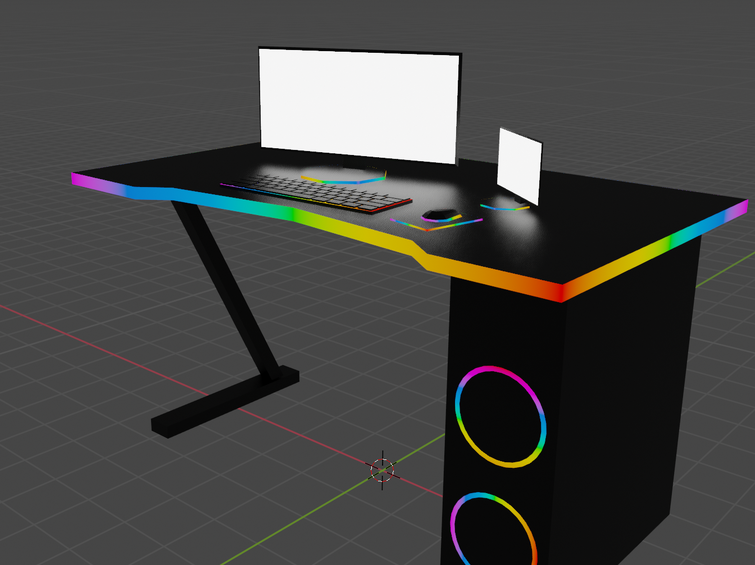 Gaming Pc Cool Rgb 3D model