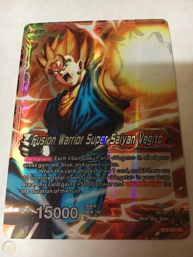 Fusion Warrior Super Saiyan Vegito Deck, 40 Dollars Tops, Made By Supahplayaz Fandom