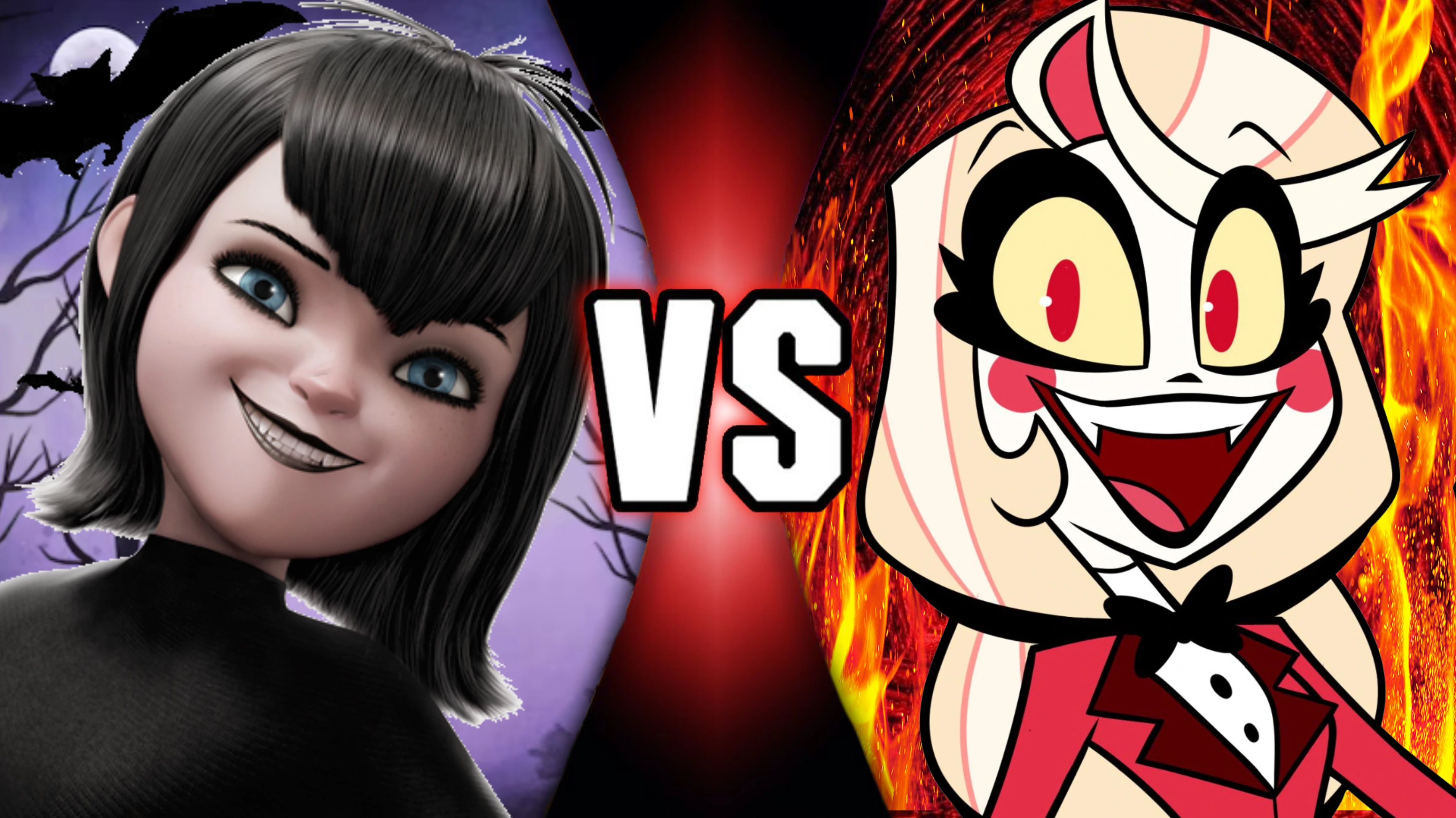 Mavis Dracula VS Charlie Morningstar (Hotel Transylvania VS Hazbin