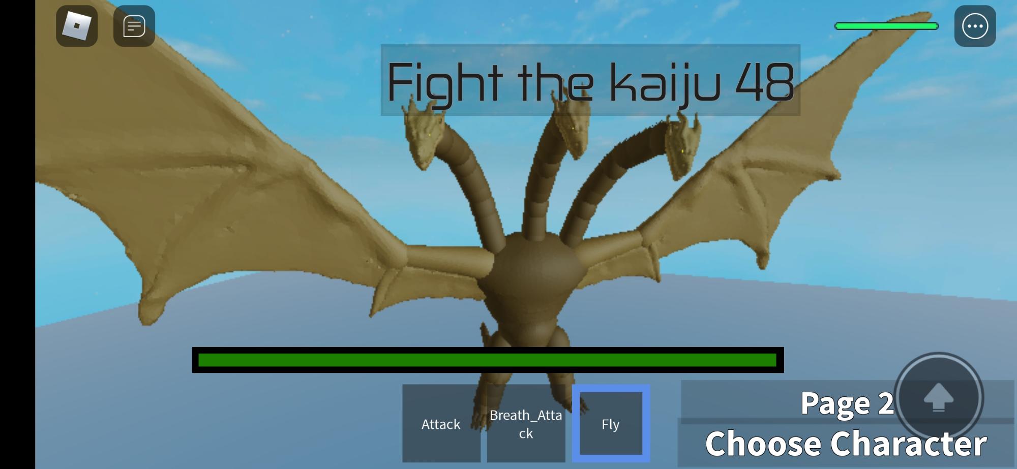 Me Toco Ser Ghidorah En Kaiju Attack Simulator En Roblox Fandom - kaiju attack simulator roblox