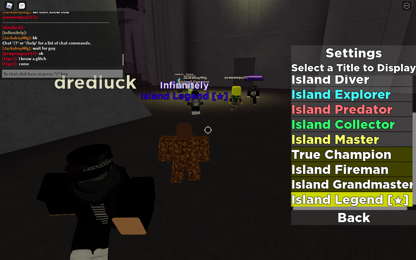 Roblox Isle The Champion