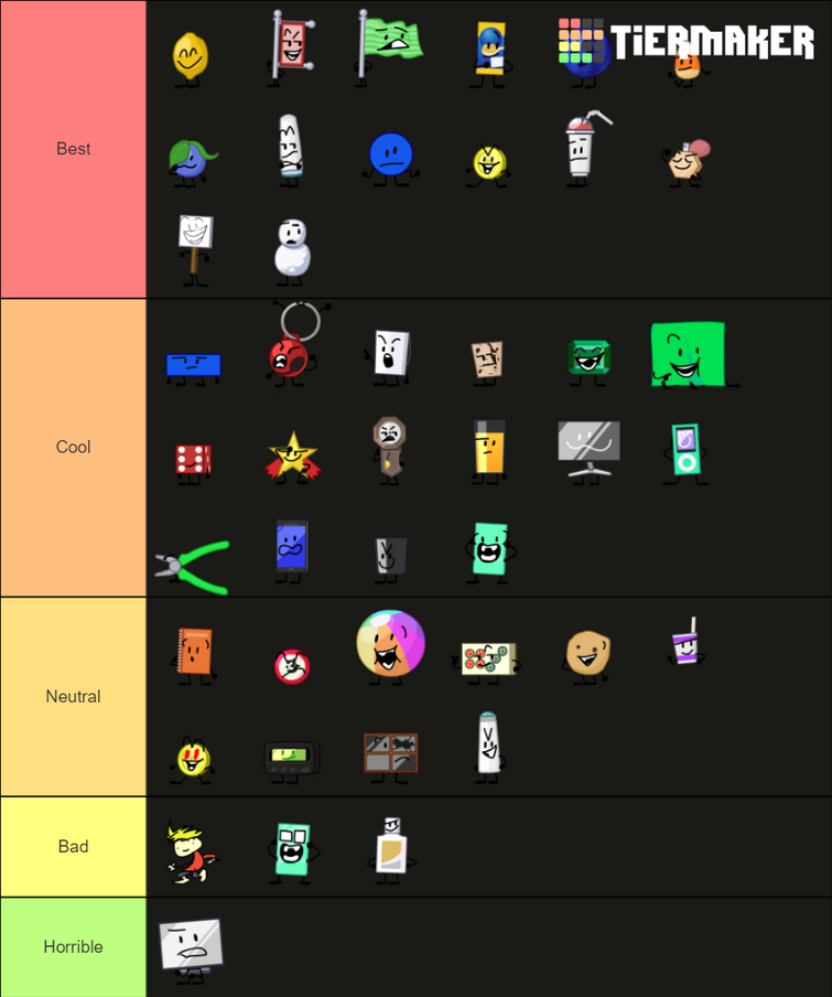 Create a Jogos Mortais Tier List - TierMaker