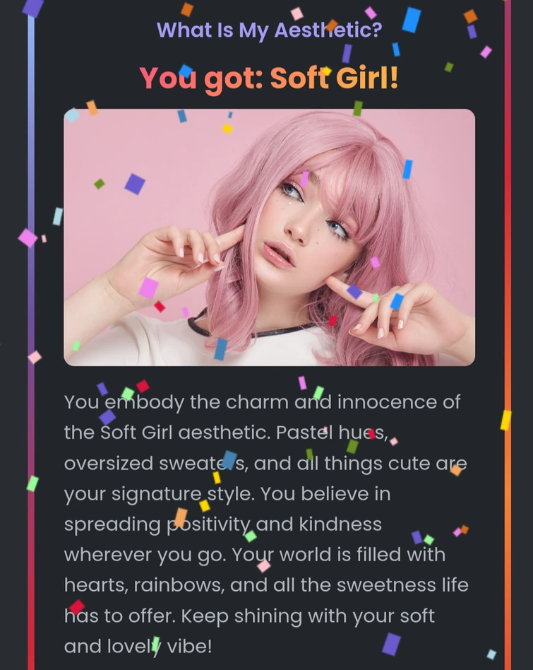 What aesthetic are you quiz Fandom