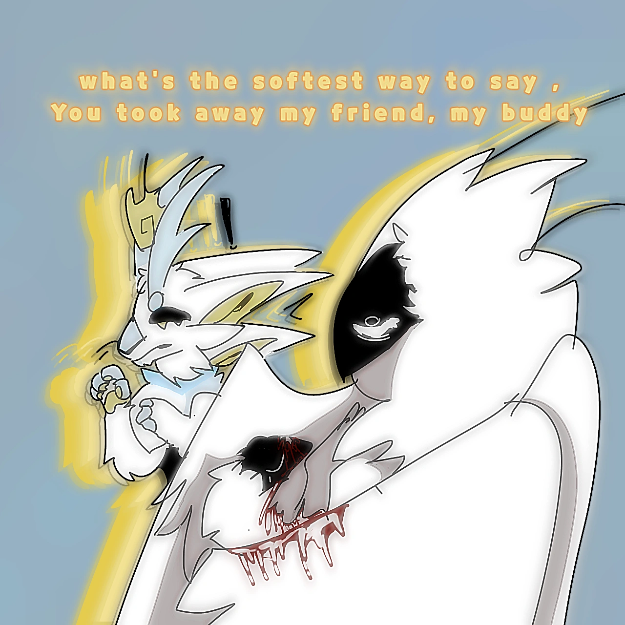 haha funni jack stauber lyrics art (blood warning) Fandom