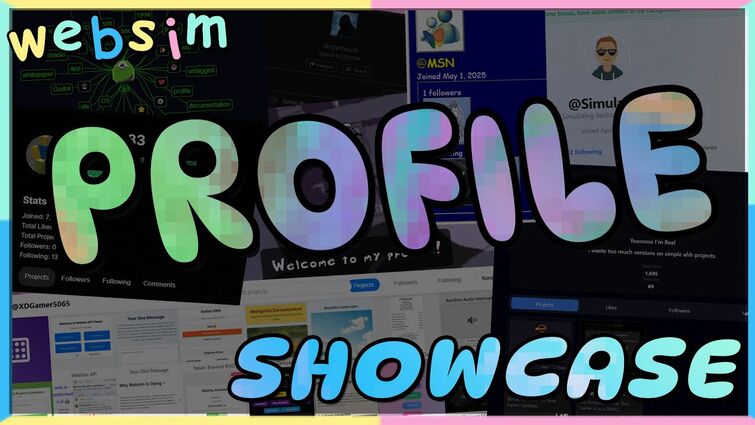 Websim Profile Showcase May 2025!