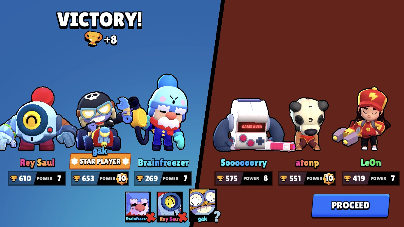 Brawl Stars Matchmaking Sistema