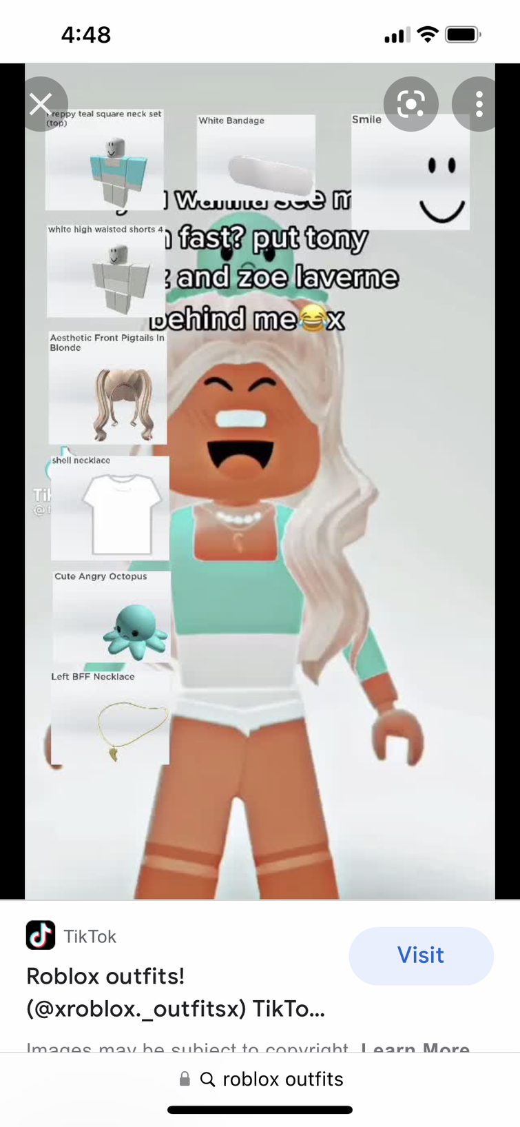 Roblox avatar ideas