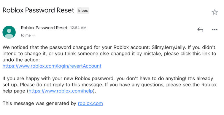 Numerous on X: Just over an hour ago, my roblox account got HACKED. I did  not recieve an email saying that someone signed it. My email and password  seem to have been