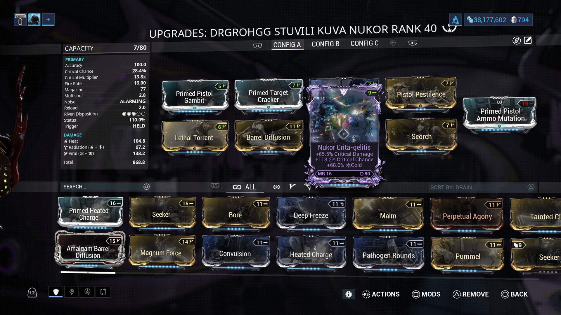 anyone has a good not too expensive kuva nukor build Fandom