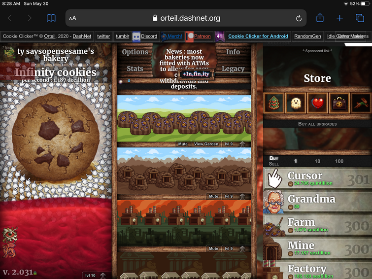 cookie clicker hack for endless cookies 