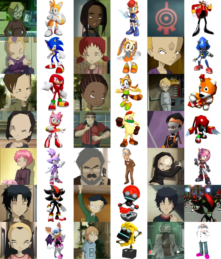 Sonic characters as Code Lyoko characters Fandom