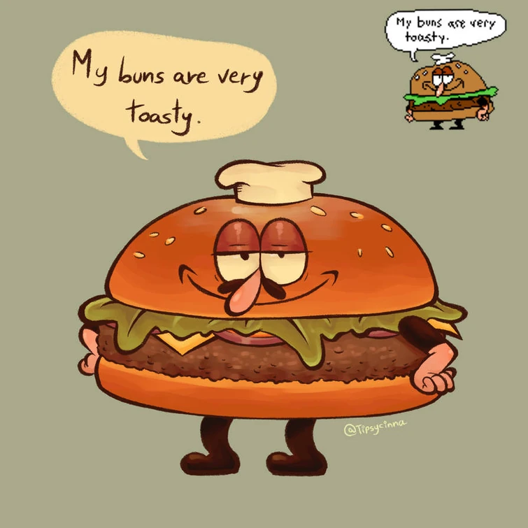 Noise is eating the Peppino Burger Fandom