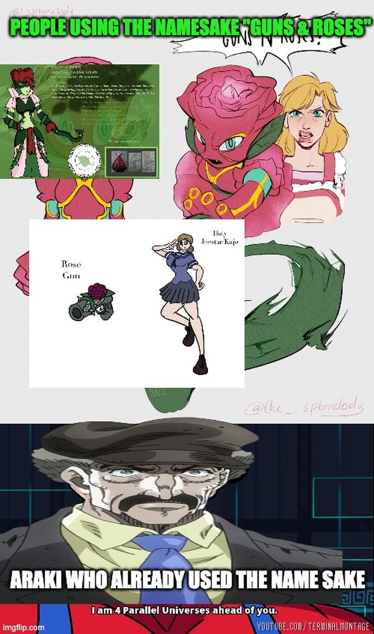 pokemon is a jojo reference yes - Imgflip