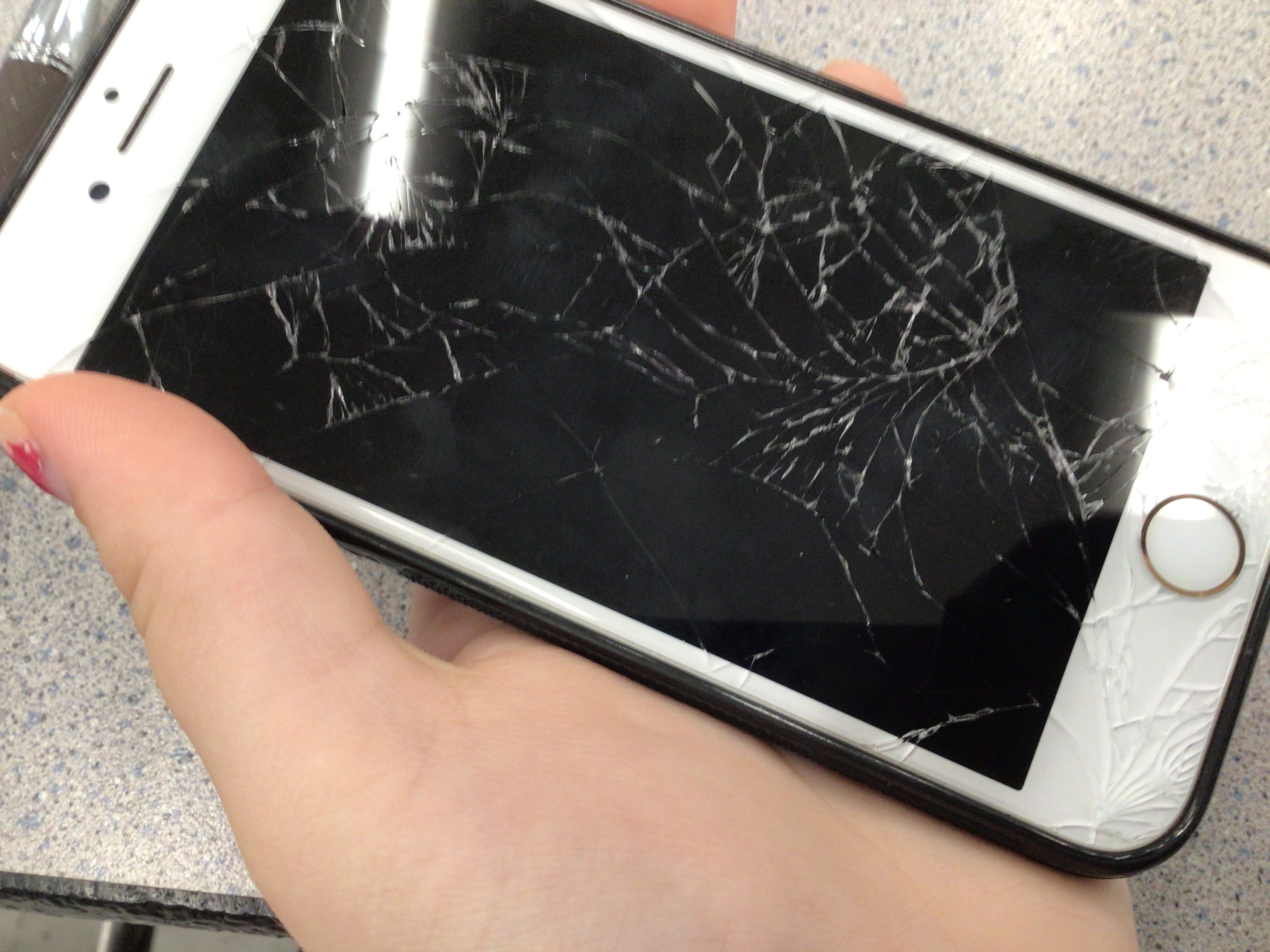 My phone took fall damage fandom
