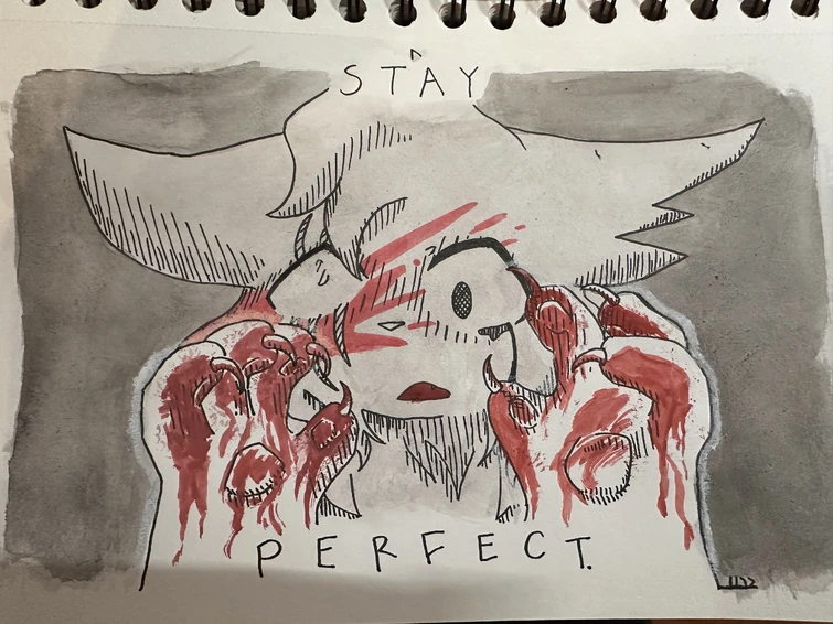 drew something off a fic i liked | Fandom