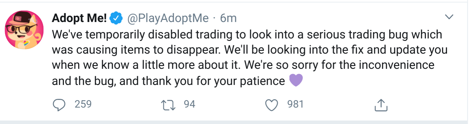 Discuss Everything About Adopt Me Wiki Fandom - discuss everything about adopt me wiki roblox adopt me trade ban Discuss Everything About Adopt Me Wiki Fandom - roblox adopt me trade ban