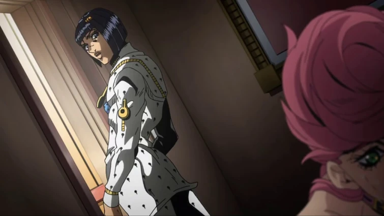Bruno delievers Trish to the boss【JOJO'S BIZARRE ADVENTURE: GOLDEN WIND】