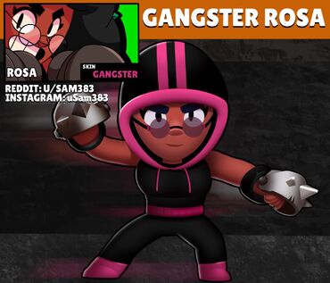 Which Rosa Skin Idea Is You Re Favorite Credit To The Awesome Makers Of These Skns Fandom - brawl stars skin ideas