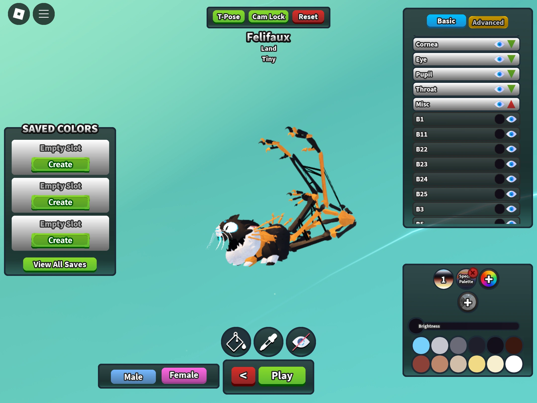 what do all the B’s colour? Fandom