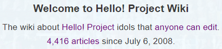 10 Years of Hello! Project Wiki