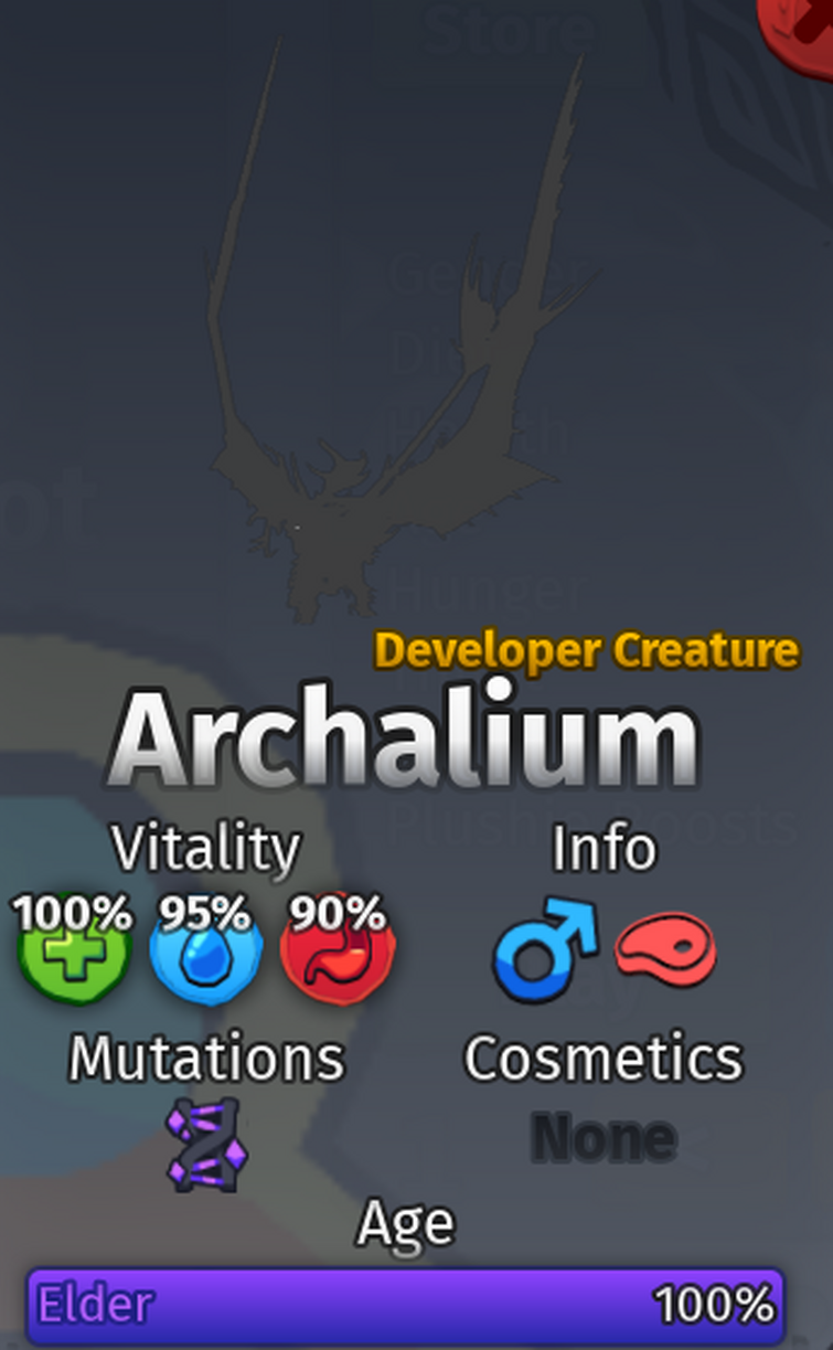 Commission finished, Archalium.  Roblox Creatures of Sonaria Amino