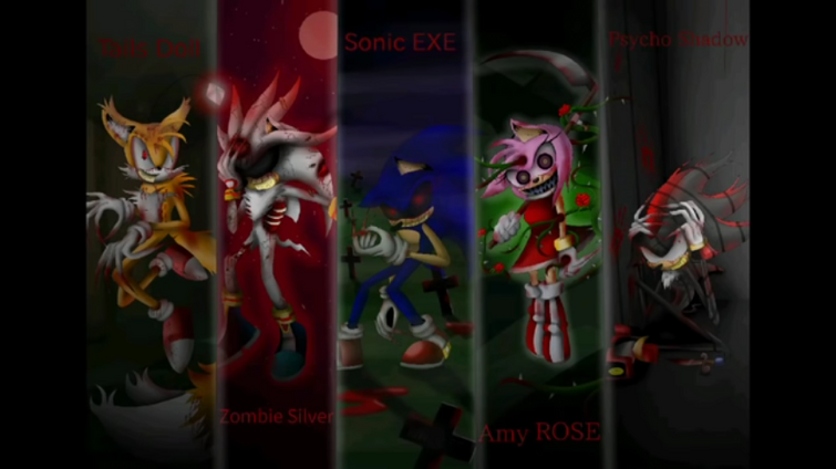 Sonic EXE VS Amy EXE VS Toca Toca VS Wednesday