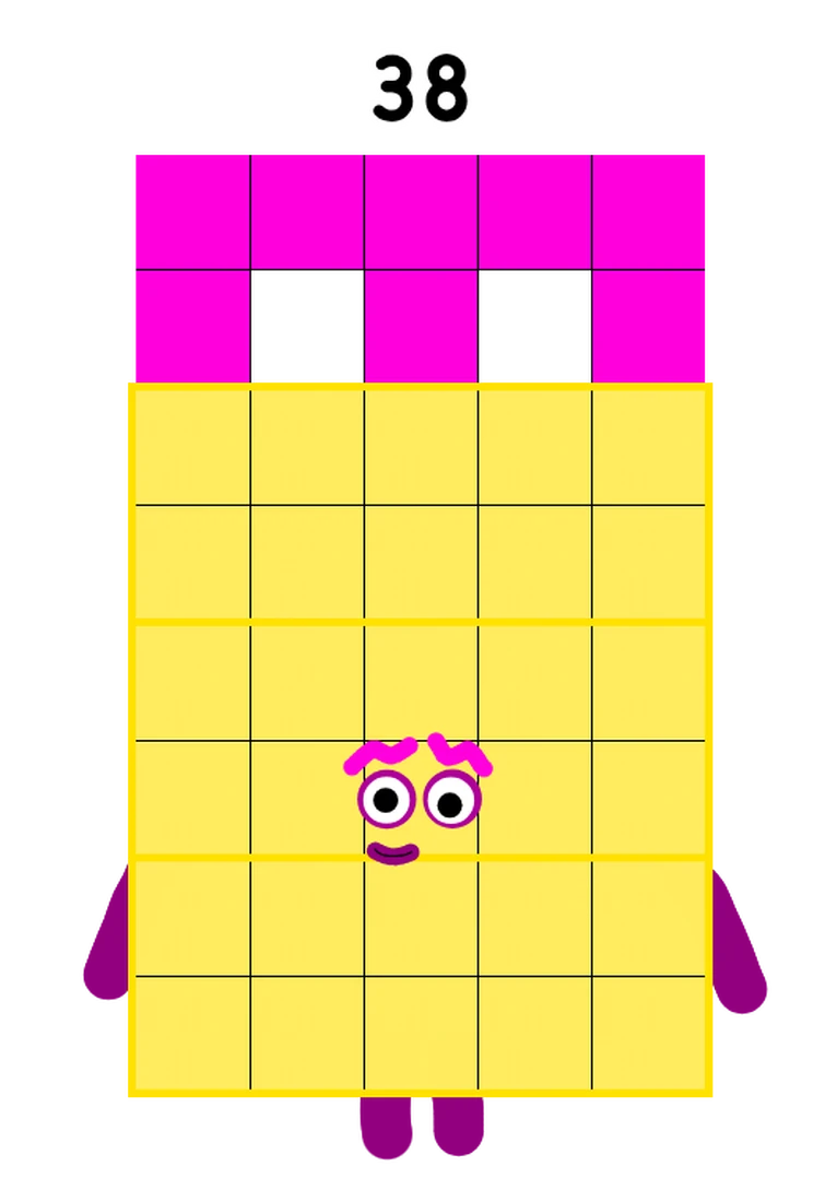 Updated the rest of the Numberblocks Green Level Four characters ...