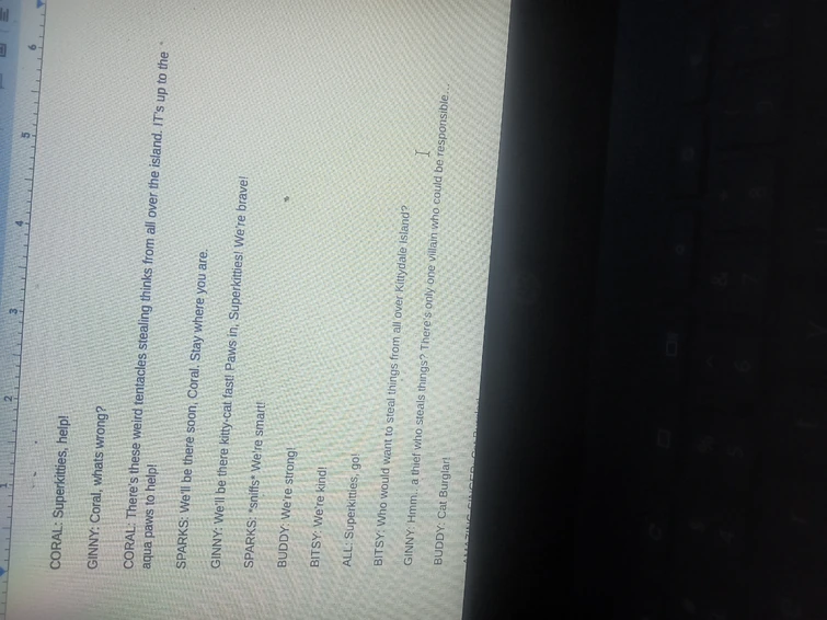 Here is the typed script | Fandom