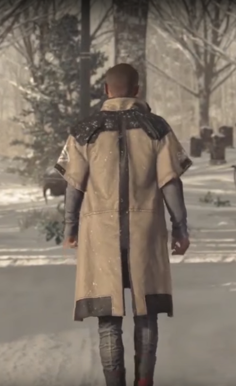 What is the coat that Markus is wearing in Crossroads?
