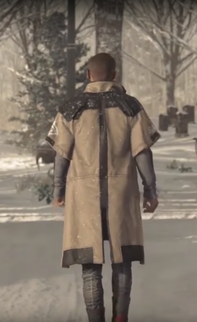 Video Game Detroit Become Human Markus Coat - Just American Jackets