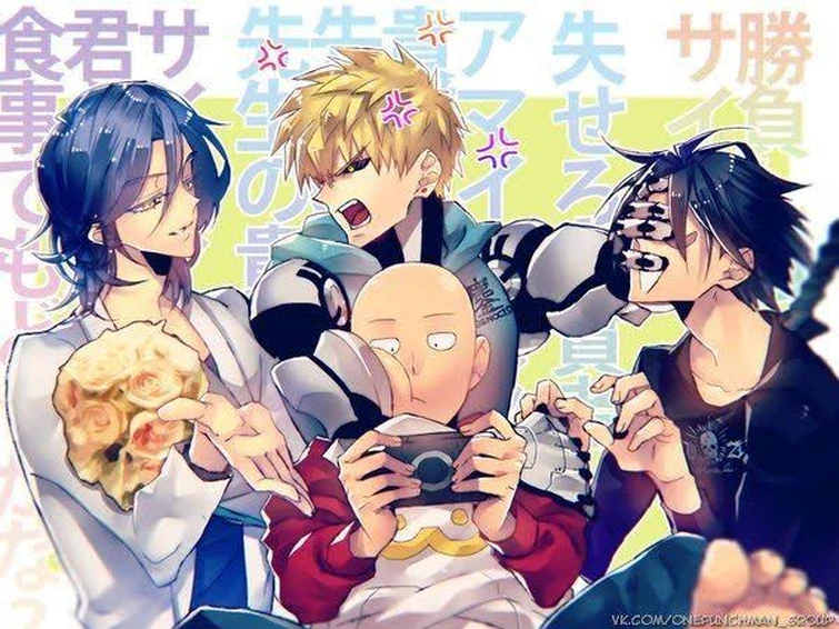 Genos and Saitama fanart compilation:- | Fandom