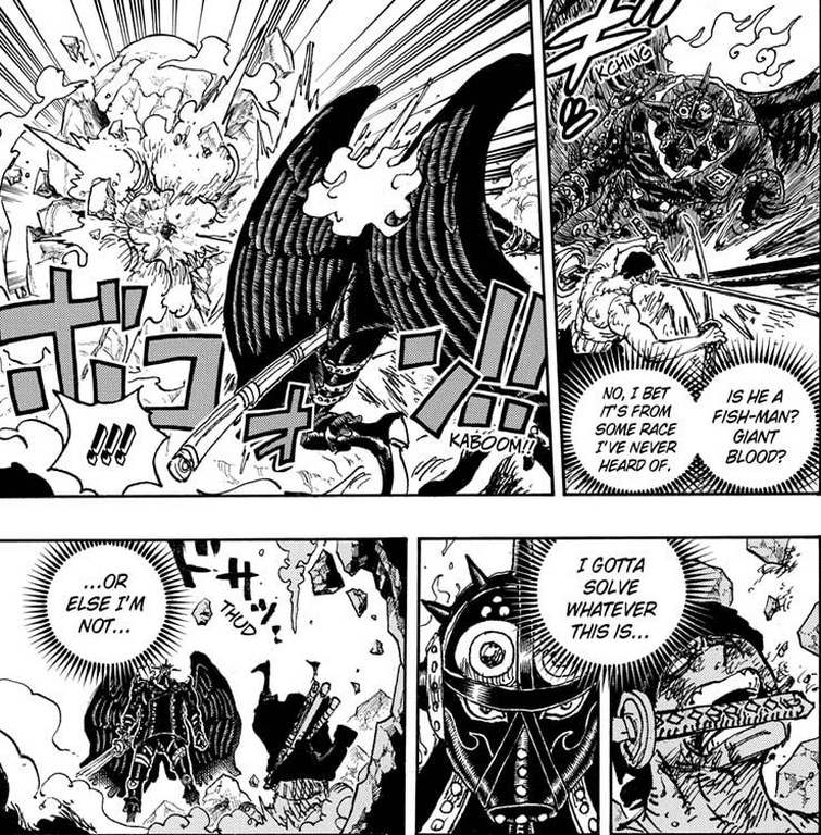 Zoro Defeats King  One Piece 