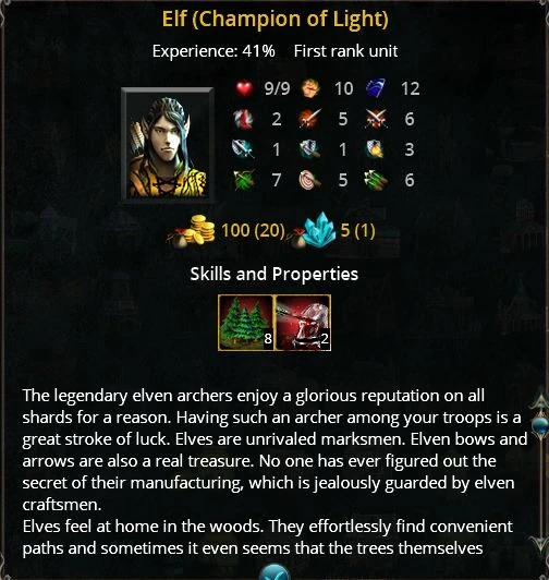 Elf | Eador Masters of the Broken World Wiki | Fandom